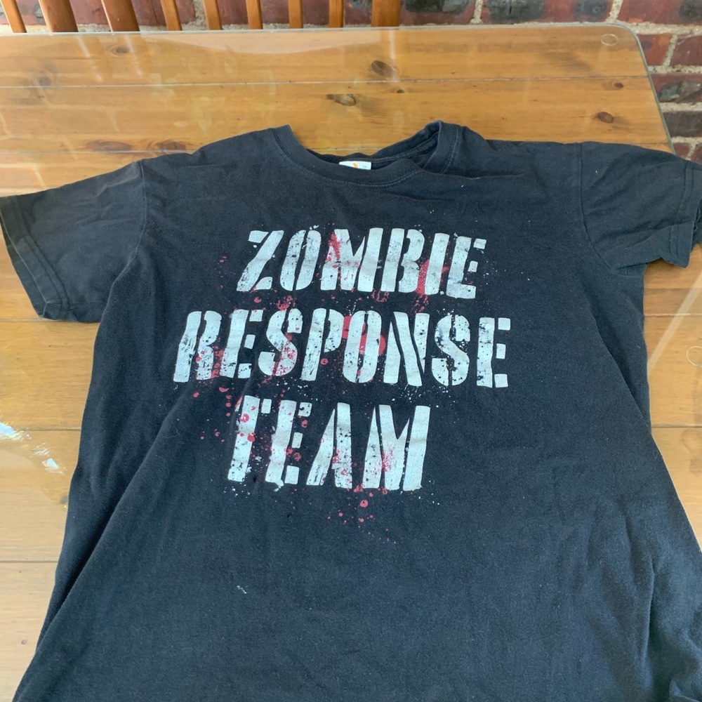 Zombie Response team t shirt